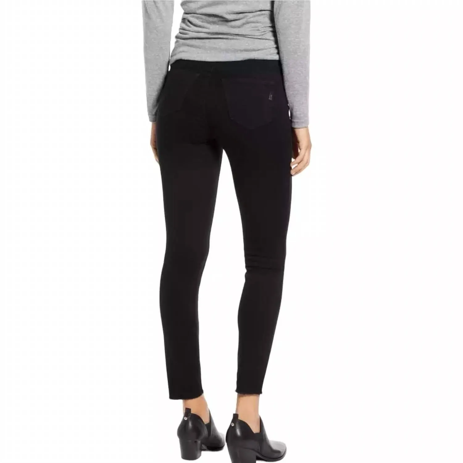 1822 Denim - Re:Denim Frayed Hem Skinny Maternity Jeans