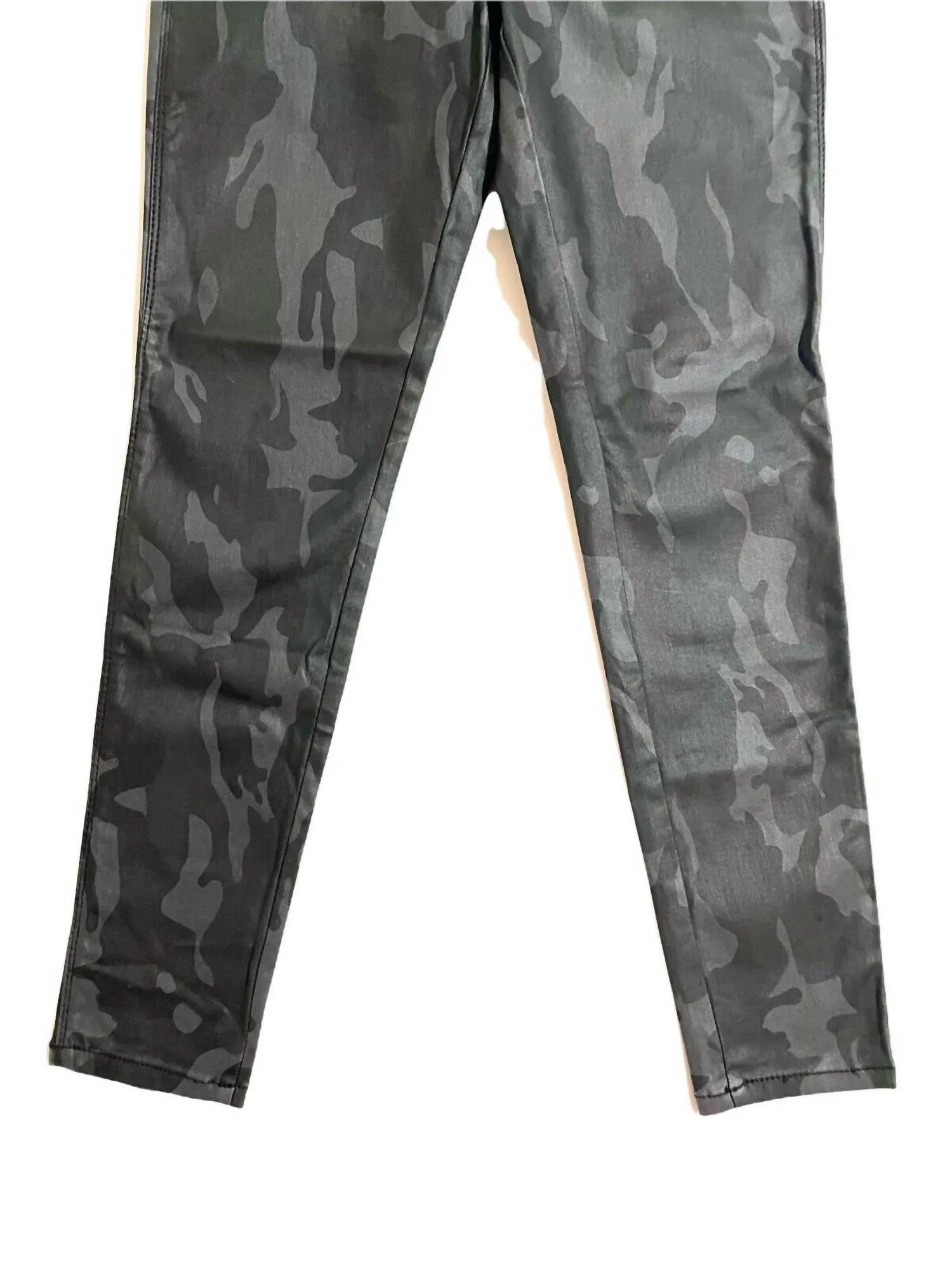 1822 Denim - Women's Camo Coated Skinny Ankle Jeans