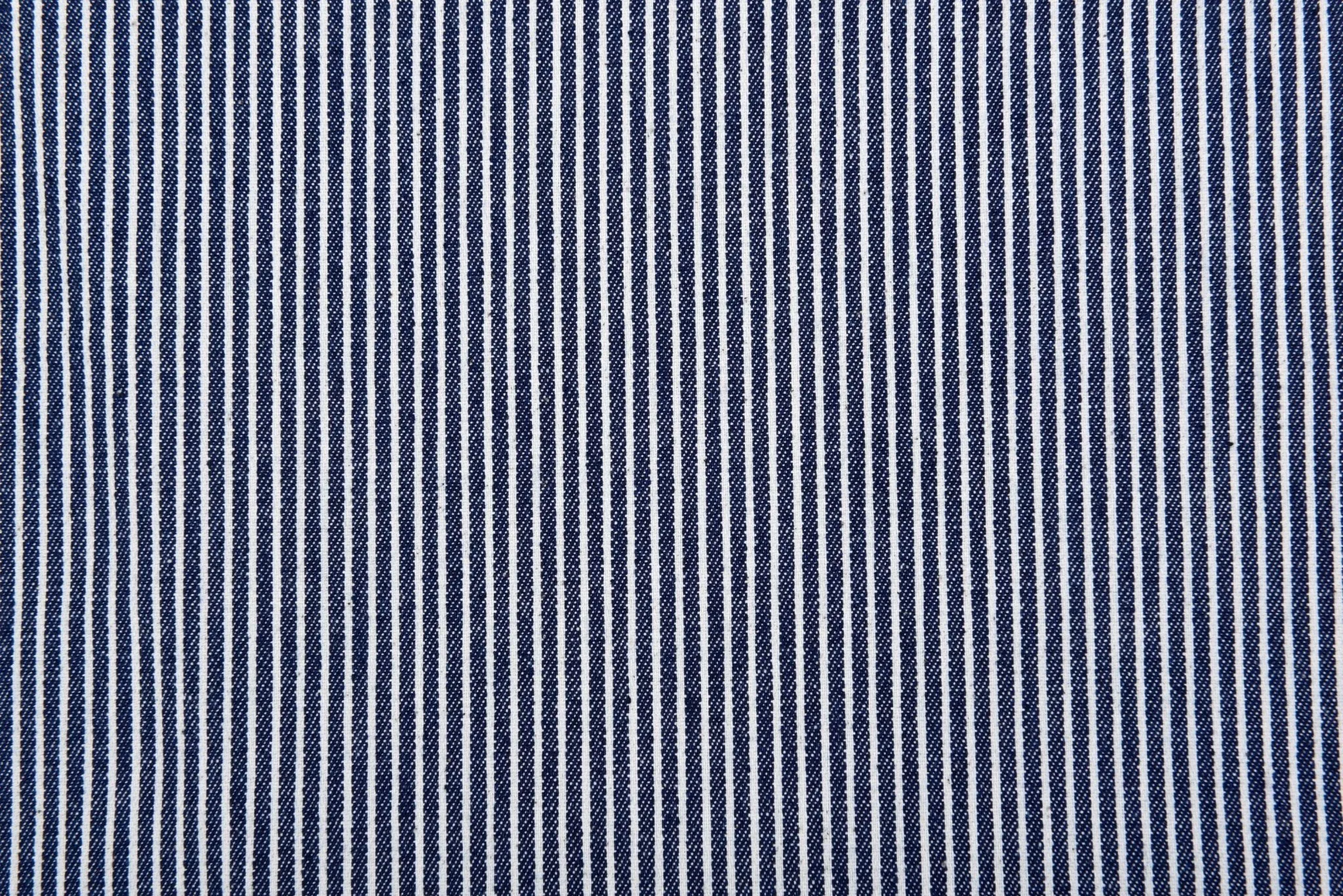 8oz Anthracite Stripe Washed Denim Fabric