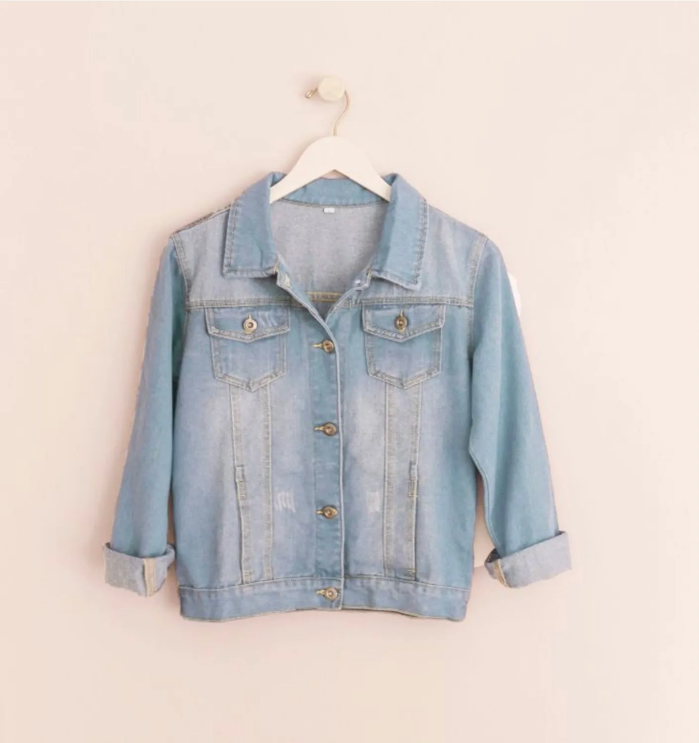 'Bride' Blue Denim Jacket