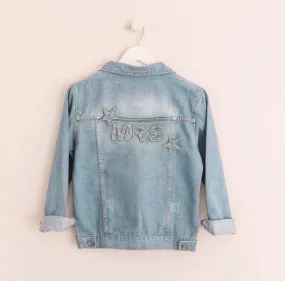'Bride' Blue Denim Jacket