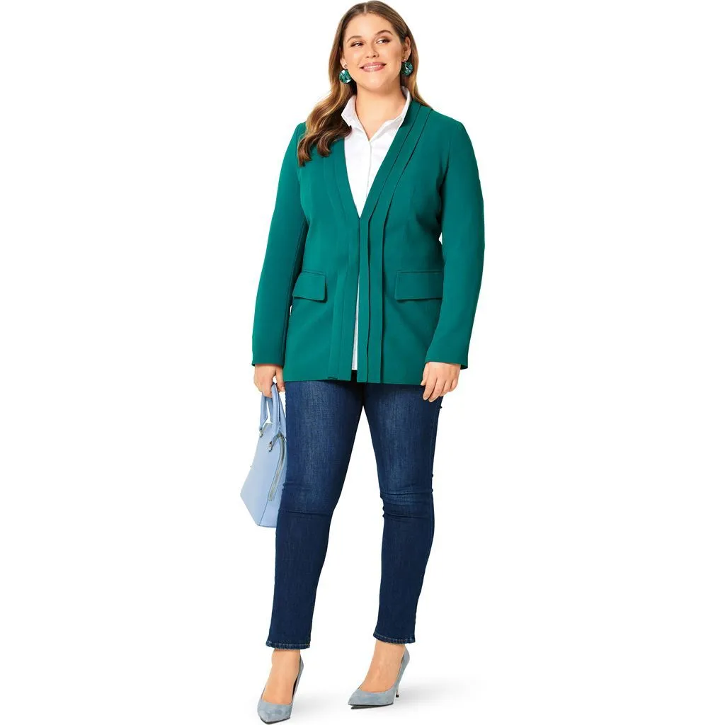 Burda Style Pattern B6258 Women's Jackets, Princess Seamed and Lined