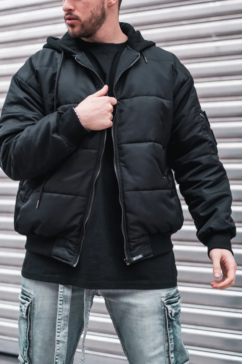 FINAL SALE - Lightweight Padded Bomber Jacket