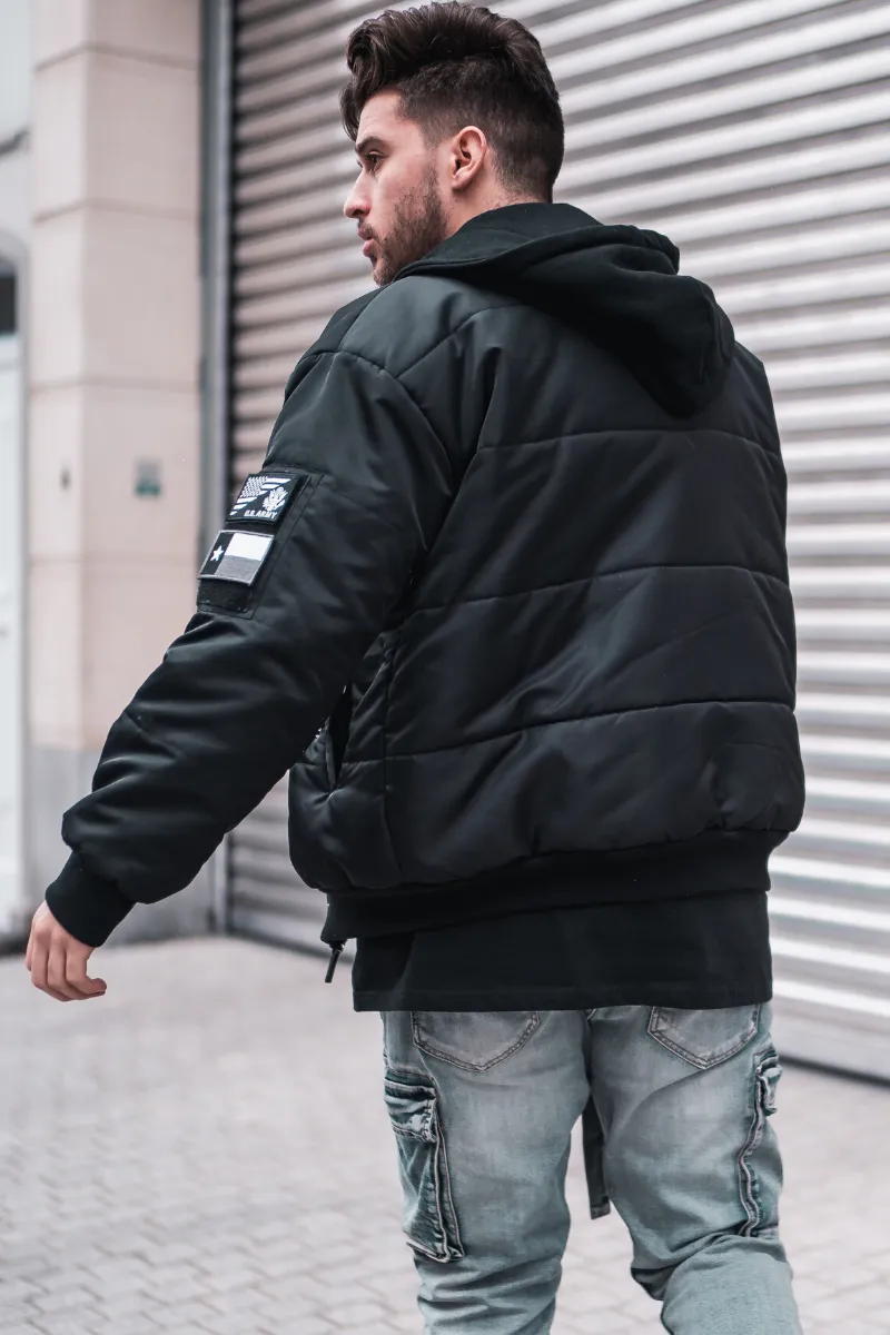 FINAL SALE - Lightweight Padded Bomber Jacket