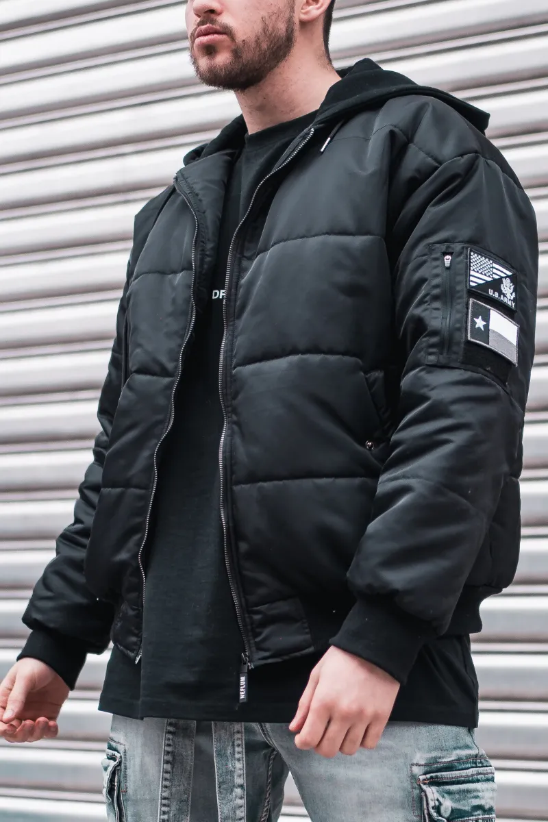 FINAL SALE - Lightweight Padded Bomber Jacket