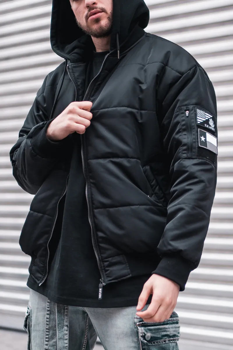 FINAL SALE - Lightweight Padded Bomber Jacket