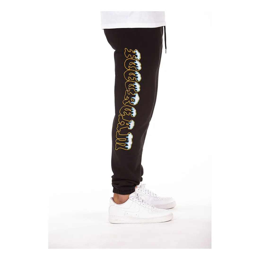 Ice Cream "Freezer" Black Sweatpants (431-8106)