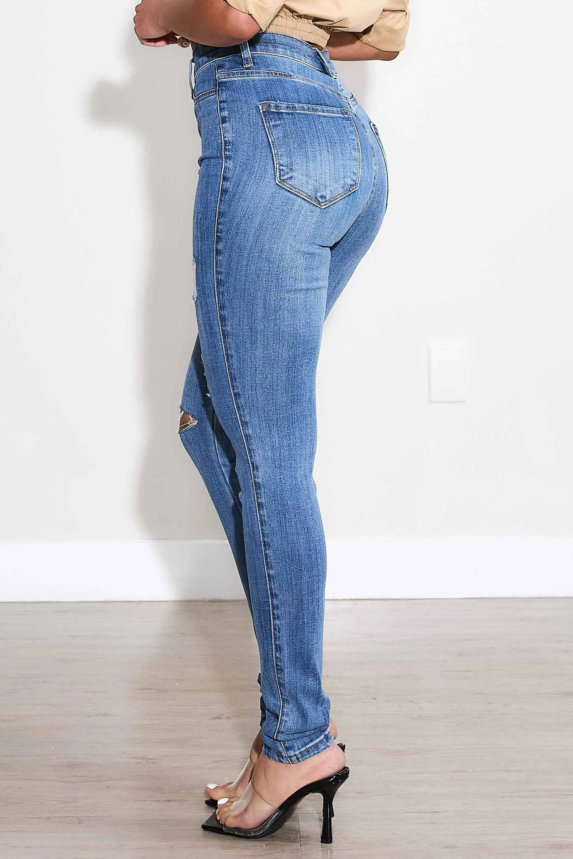 Love Language Skinny Jeans