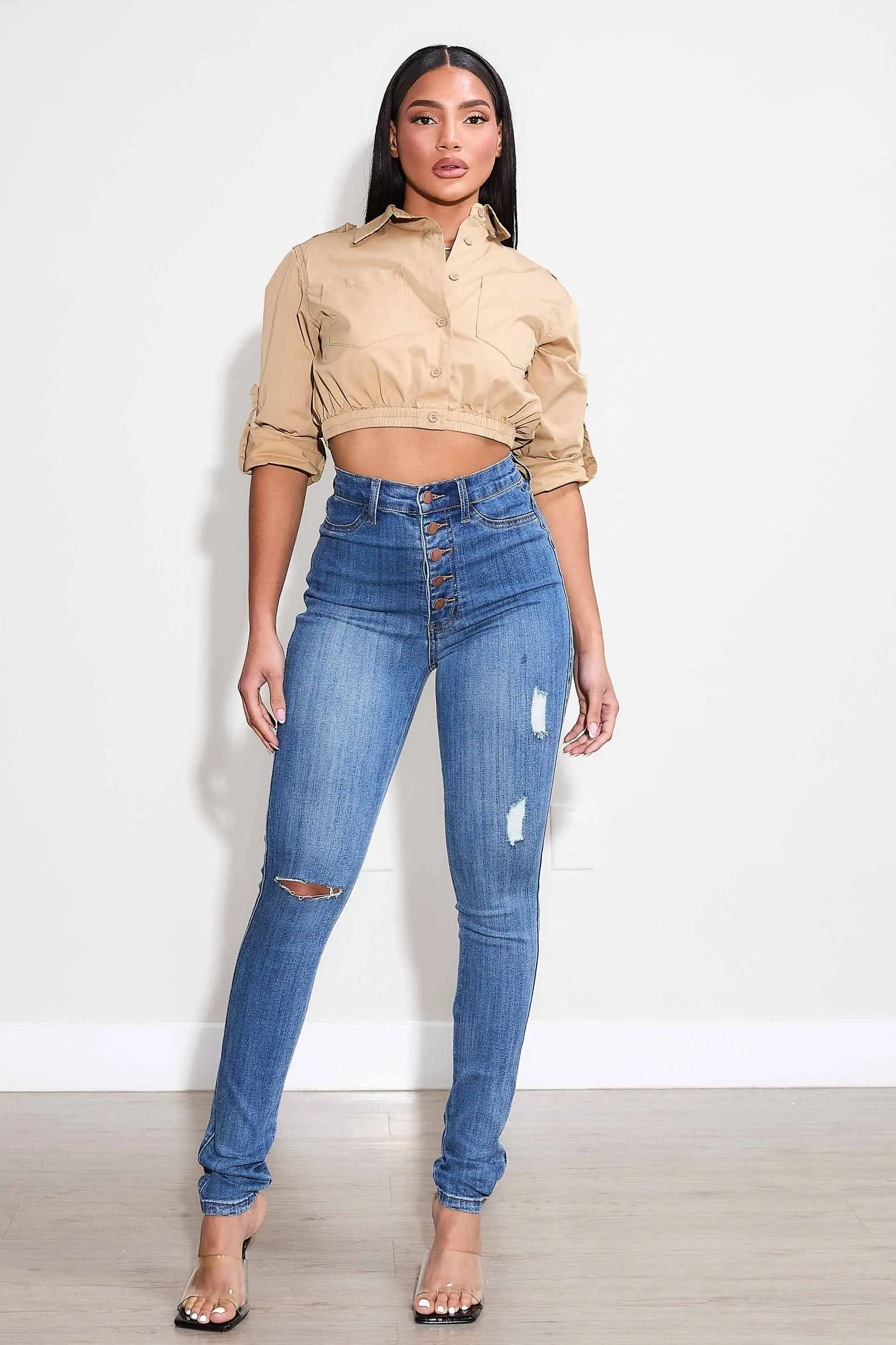 Love Language Skinny Jeans