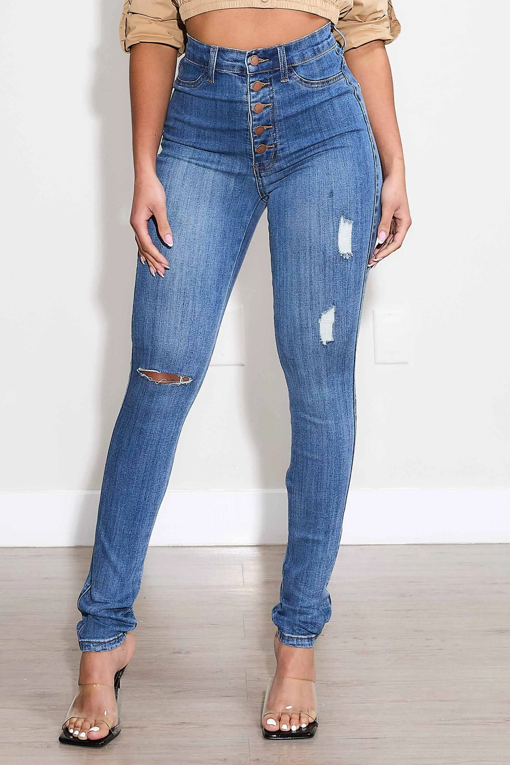 Love Language Skinny Jeans