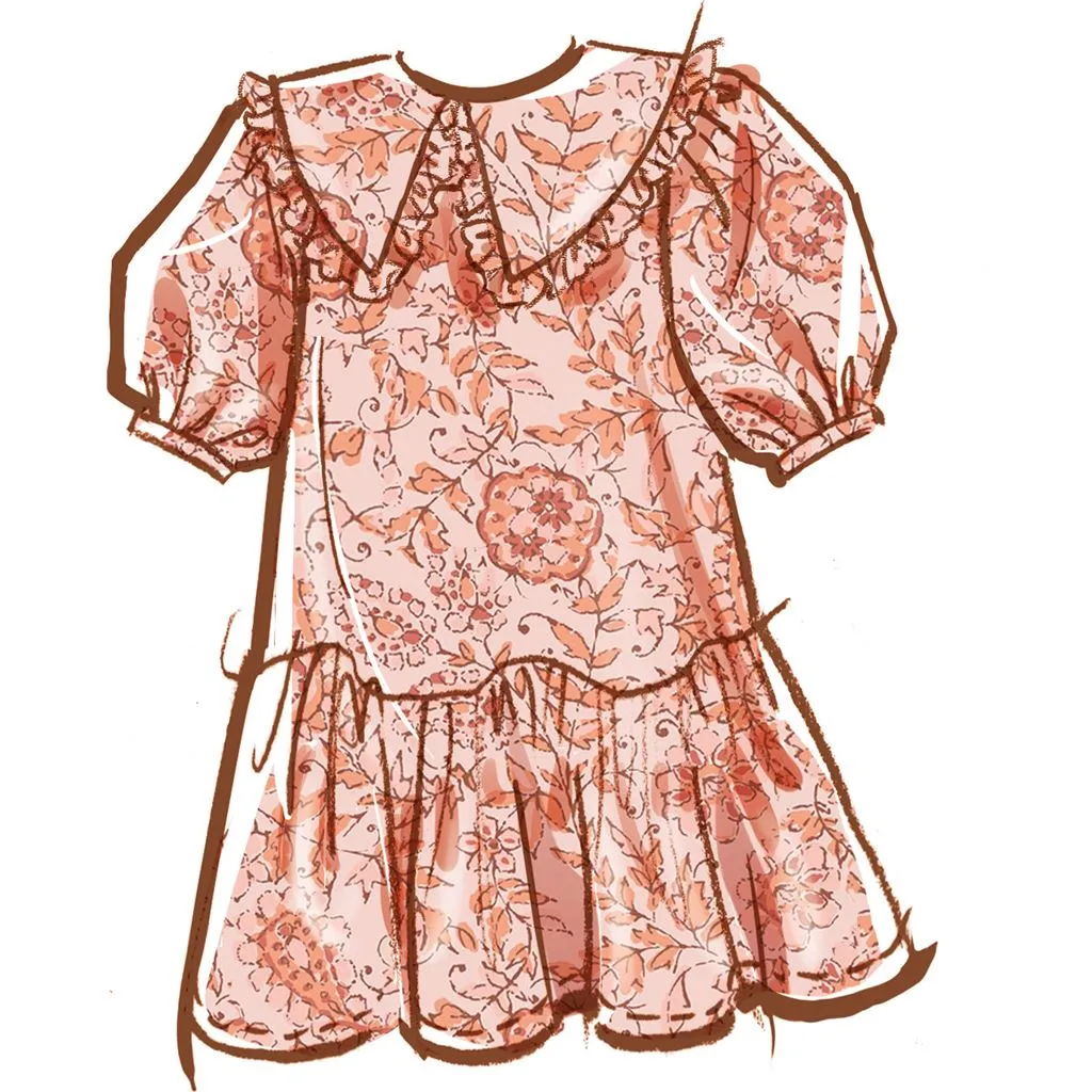 McCall's Pattern M8444 Children's and Girls' Dresses