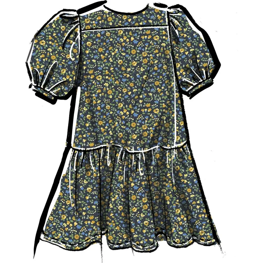 McCall's Pattern M8444 Children's and Girls' Dresses