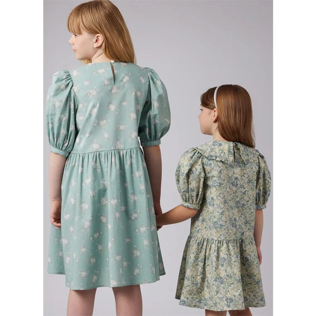 McCall's Pattern M8444 Children's and Girls' Dresses