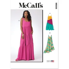 McCall's Pattern M8506 Misses' Dresses