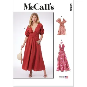 McCall's Pattern M8507 Misses' and Women's Dresses