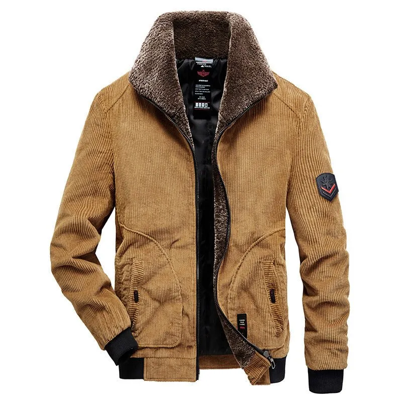 Men's Corduroy Winter Jacket