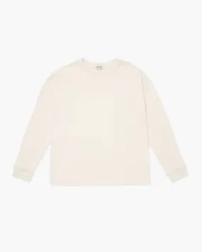 Men's Relaxed Long Sleeve Tee - Bone