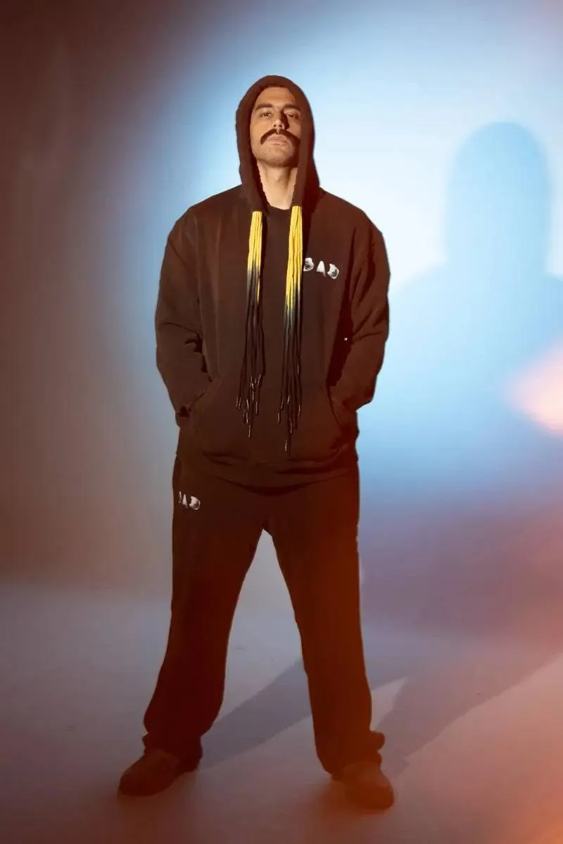 "BAD" Pants - Washed Black