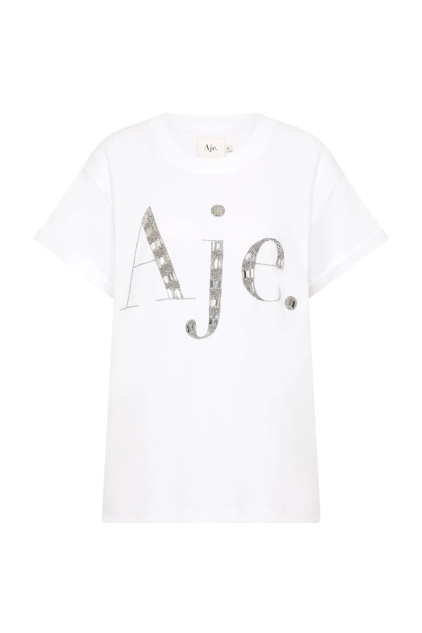 Skyscape Embellished Logo Tee