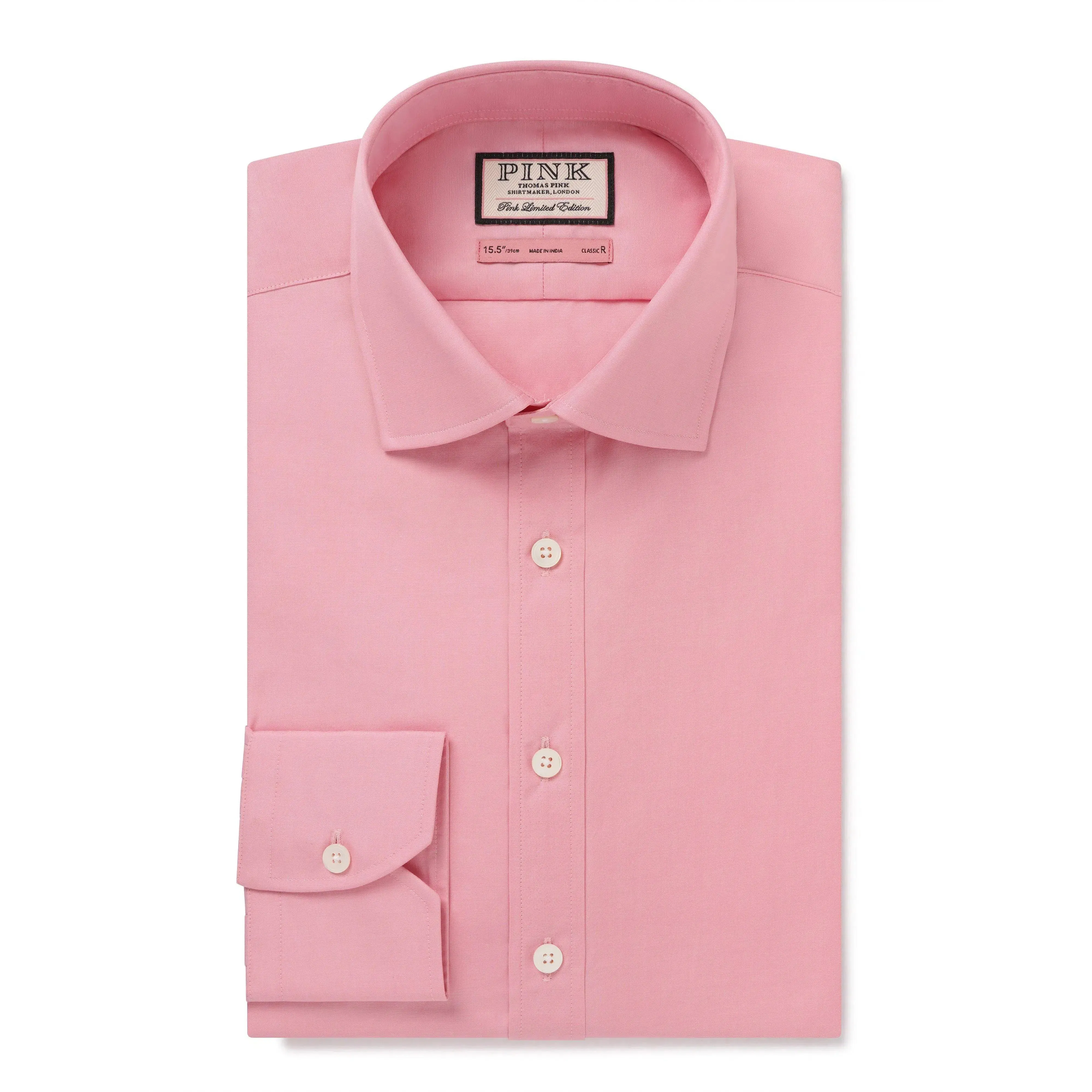 Thomas Pink Classic Fit Formal Ramses Poplin Shirt