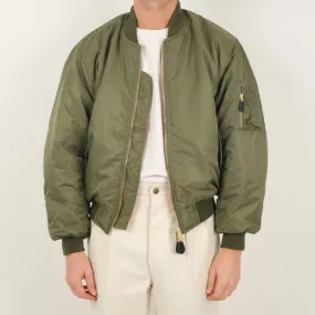 USA BOMBER MA1 GREEN