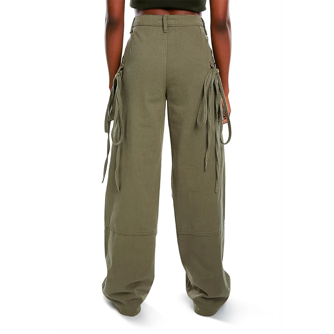 Utility Drawstring Pocket Pants