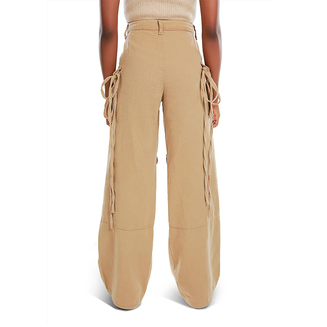 Utility Drawstring Pocket Pants