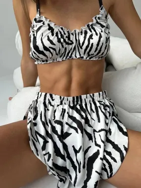Zebra Lounge Set